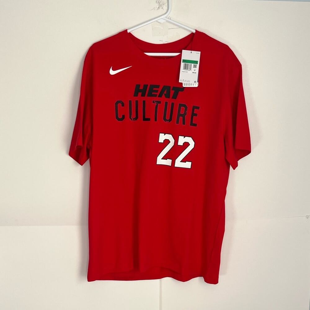 Nike Mens NBA Heat Butler Short Sleeve T Shirt  Size XL